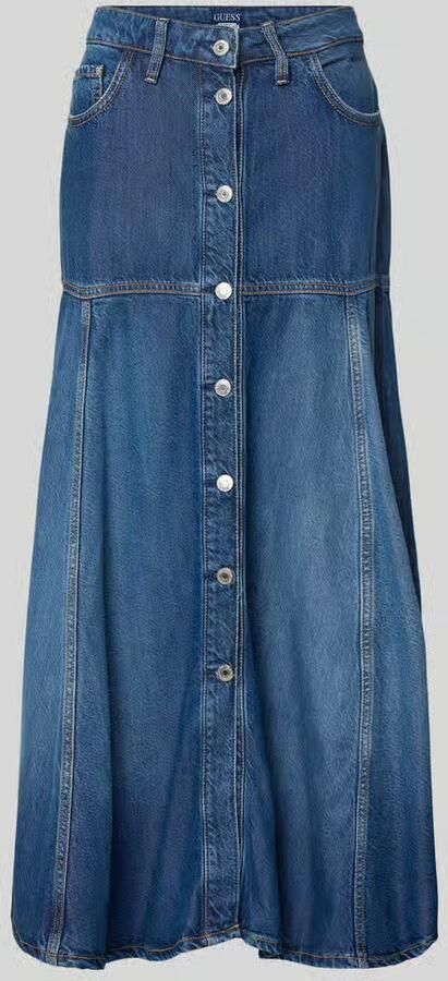 Guess maxirok van lyocellmix in denimlook model 'Nidia' - Foto 2