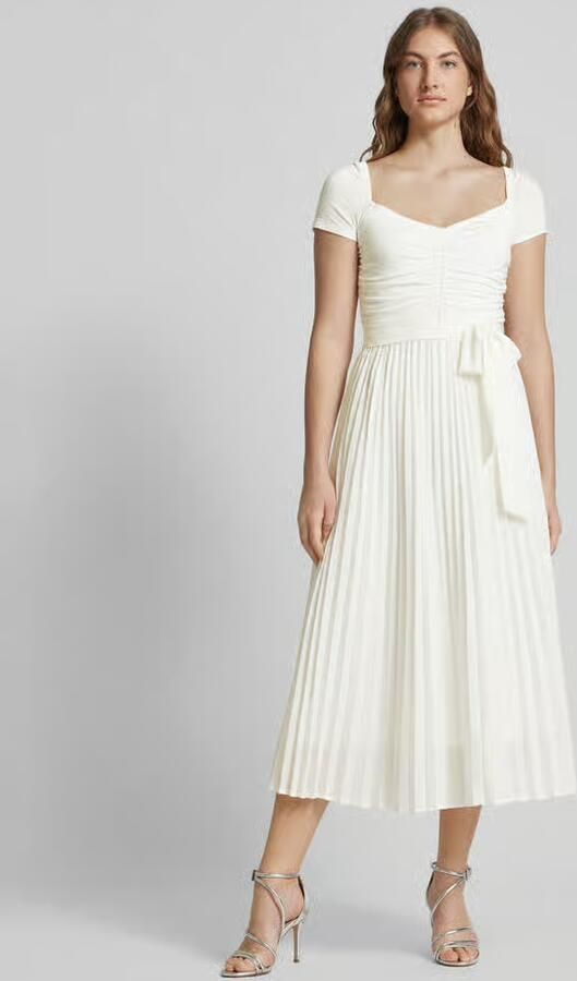 Guess Midi-jurk met plooien model 'VERONICA' - Foto 2