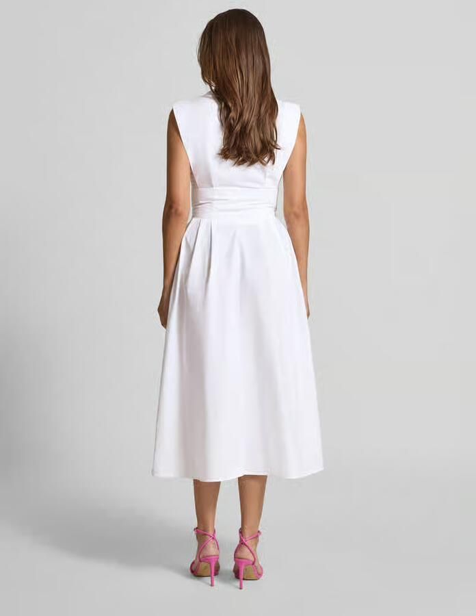 Guess midi-jurk met verdekte knoopsluiting model 'CHERRY' - Foto 2