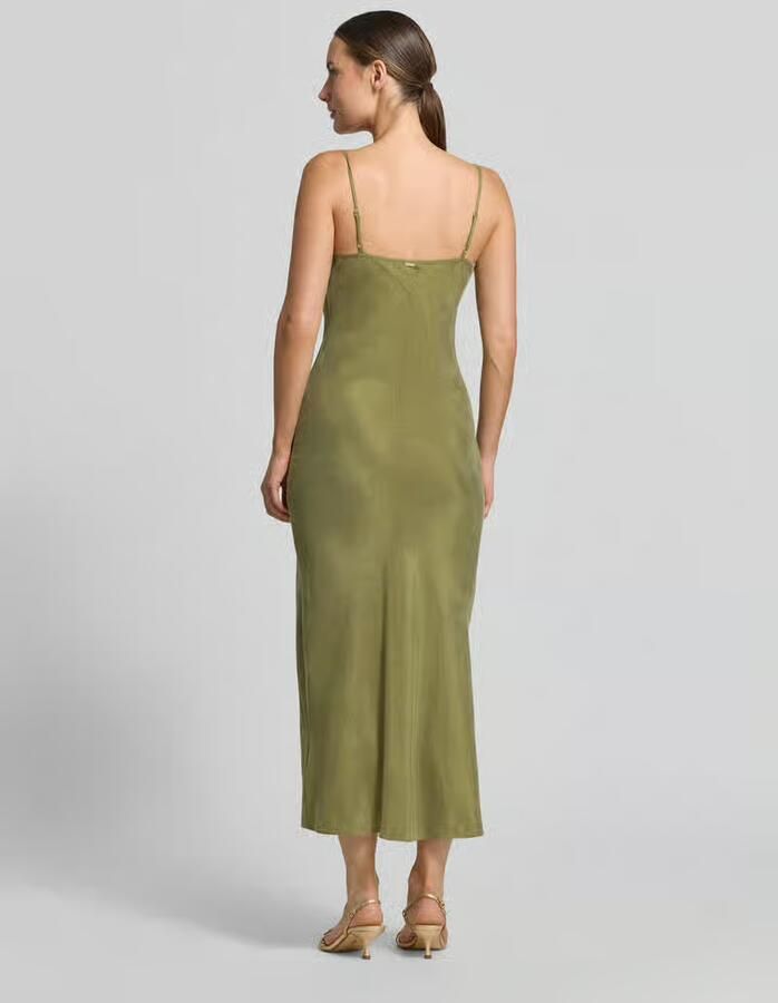 Guess Midi-jurk van lyocellmix met viscose model 'Lina' - Foto 2