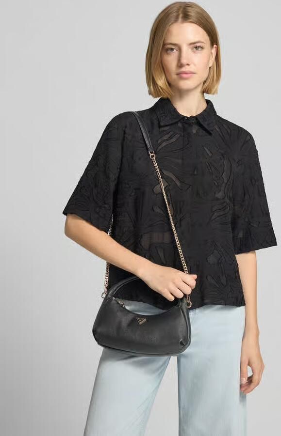 Guess mini hobo tas in leerlook model 'GILDA' - Foto 2