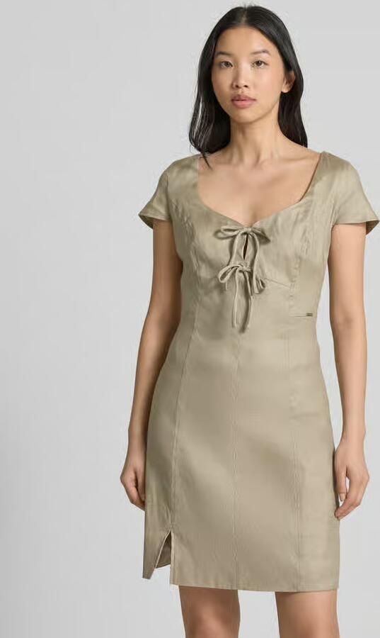 Guess Mini-jurk met koordsluiting model 'ISABEAU' - Foto 2