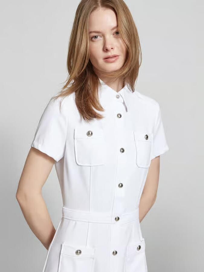 Guess Mini-jurk met opgestikte zakken model 'ELORA'