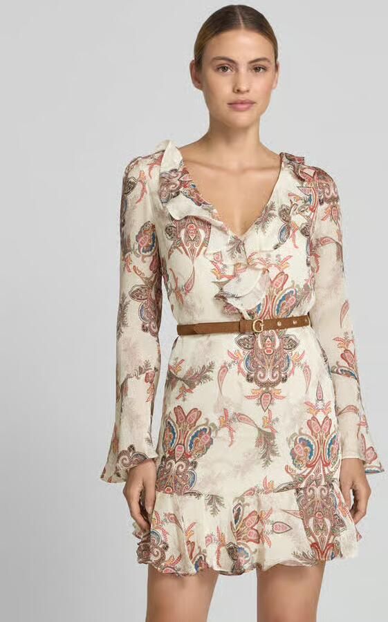 Guess mini-jurk met ruches - Foto 3