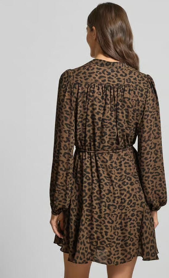 Guess Mini-jurk met strikceintuur model 'WANDA'
