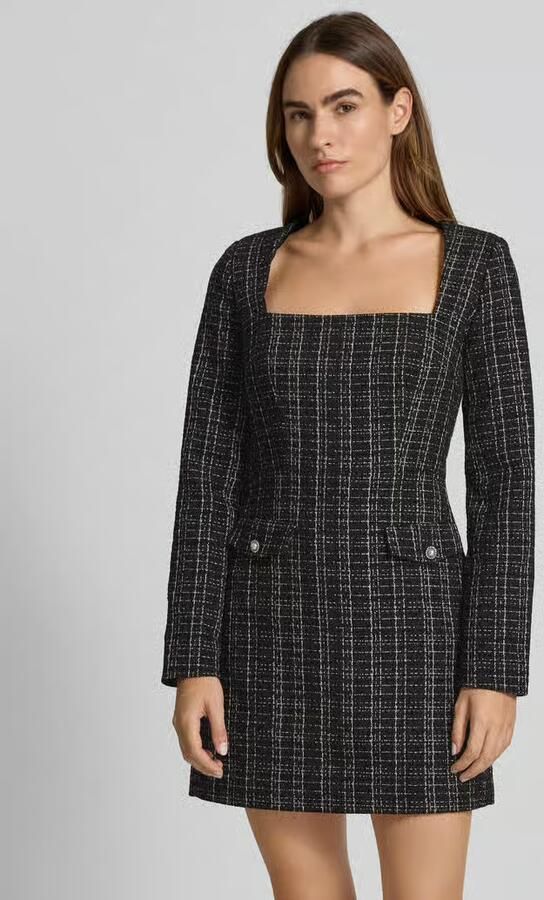 Guess Mini-jurk met vierkante hals model 'SANDRA' - Foto 3