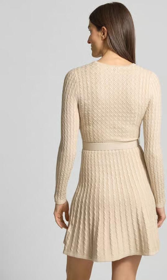 Guess Mini-jurk van viscosemix in tricotlook model 'Hana'
