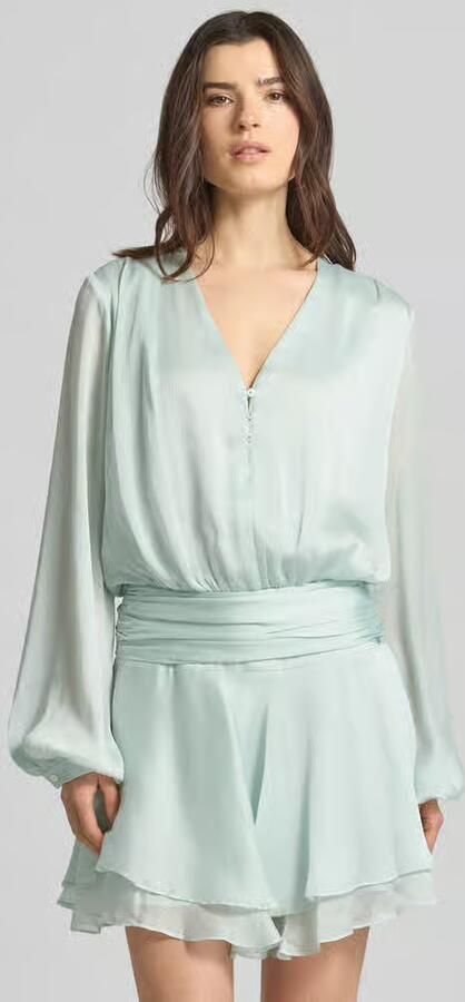 Guess Minijurk met korte knoopsluiting model 'MAGALI' - Foto 4