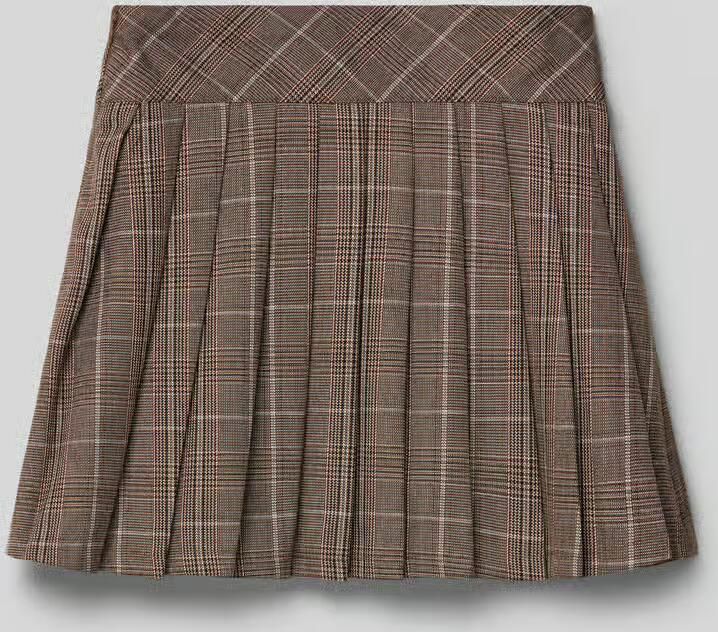 Guess Minirok met viscose in geplooide look