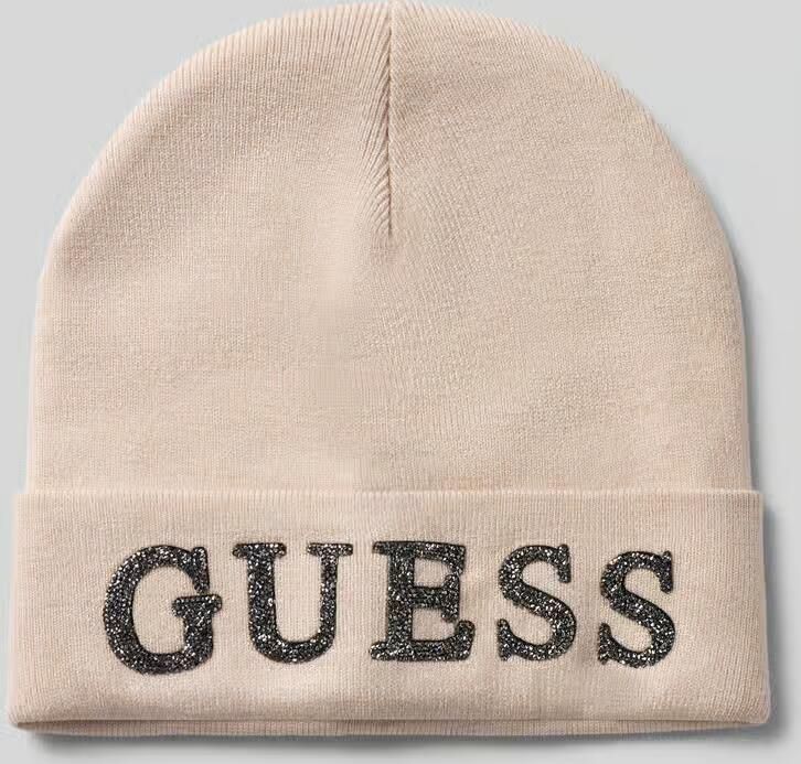 Guess Muts van viscosemix met labeldetail - Foto 3