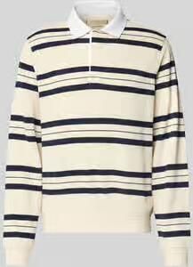 Guess Regular fit poloshirt met streepmotief