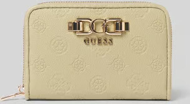 Guess Portemonnee met logodetail in lederlook model 'Anise' - Foto 2