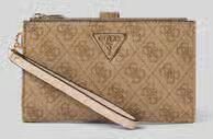 Guess Portemonnee met logodetail model 'Laurel'
