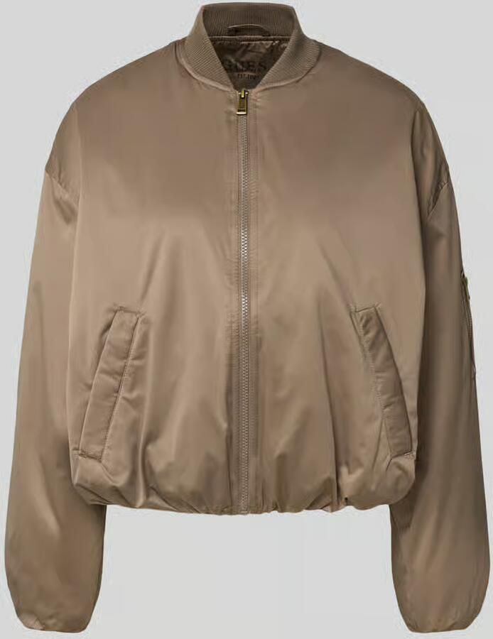 Guess Regular fit bomberjack met opstaande kraag model 'Lorraine'