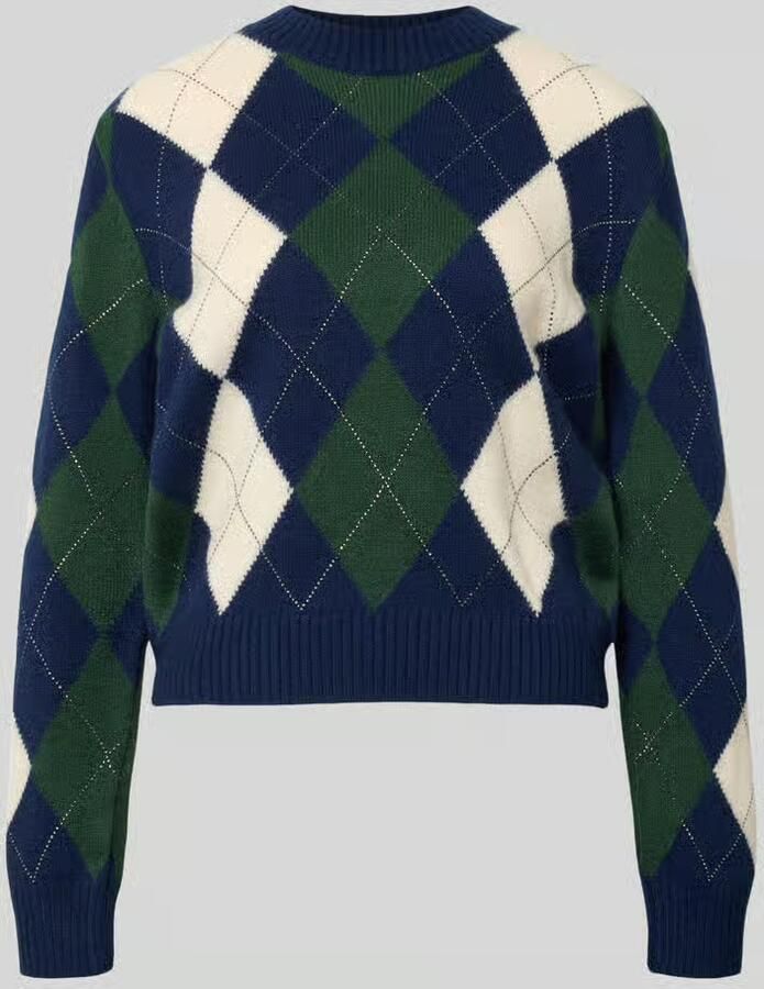 Guess Regular fit gebreide pullover van katoenmix model 'GRACIE'