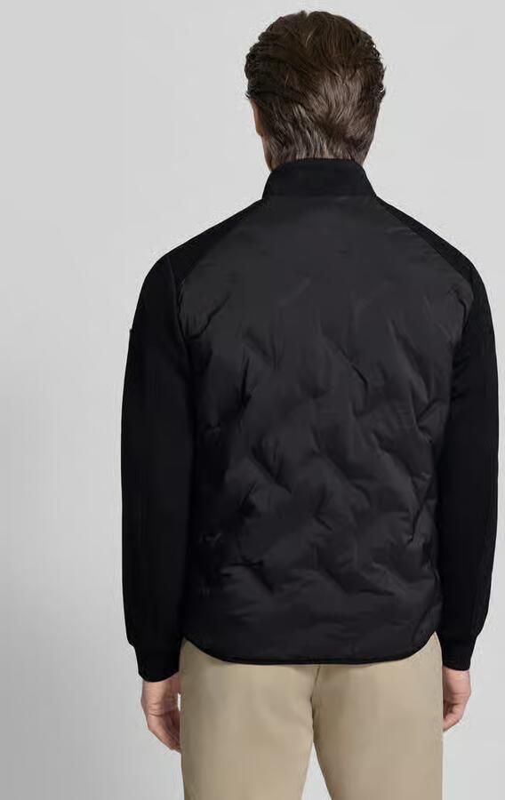 Guess Regular fit gewatteerd jack met opstaande kraag