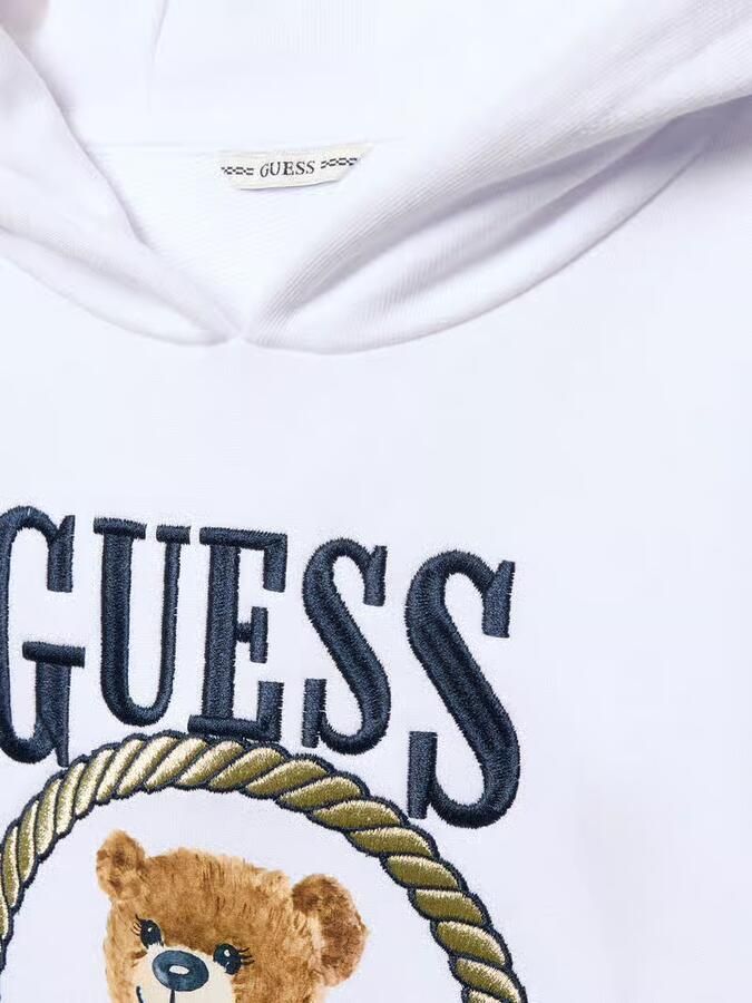 Guess Regular fit hoodie met logostitching - Foto 2