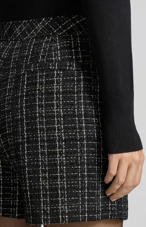 Guess Regular fit korte broek in tweedlook model 'Sandra'