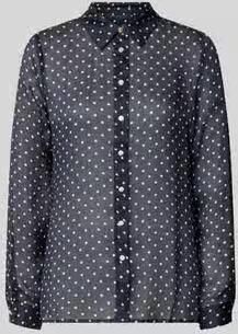 Guess regular fit overhemdblouse in semitransparant design