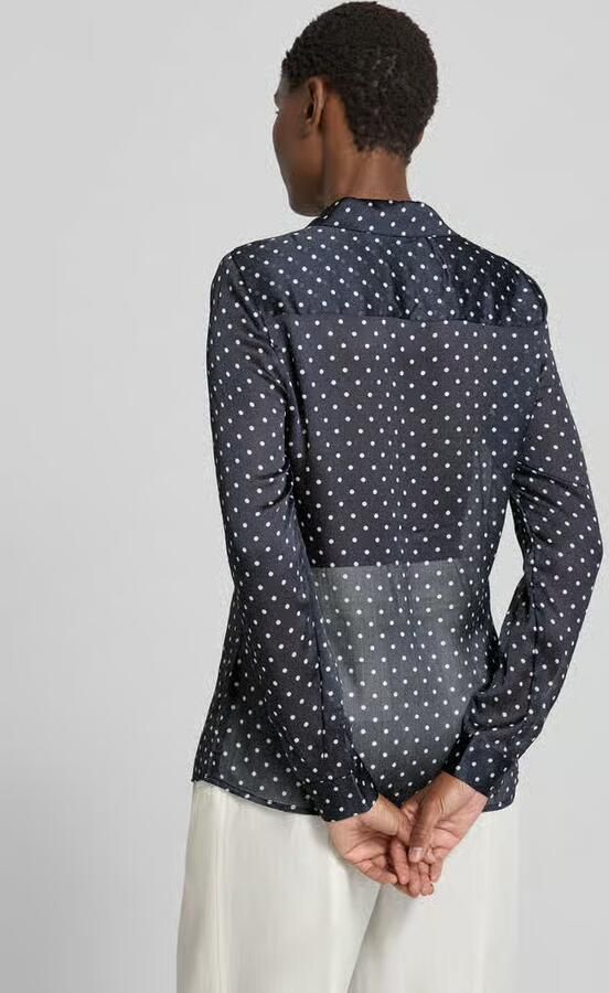 Guess regular fit overhemdblouse in semitransparant design - Foto 3