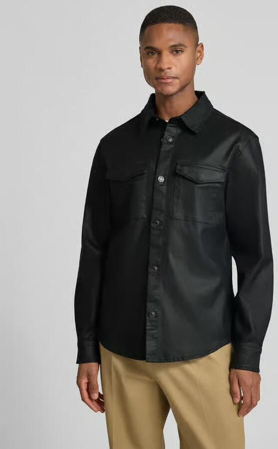 Guess Regular fit overhemdjack met borstzakken Model 'THEO' - Foto 4