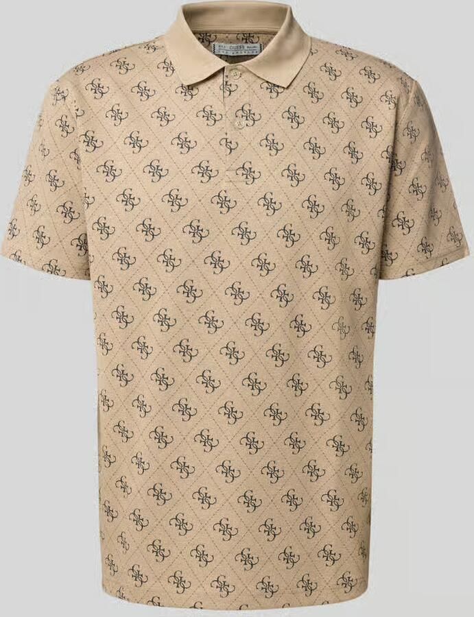 Guess regular fit poloshirt met logomotief - Foto 2