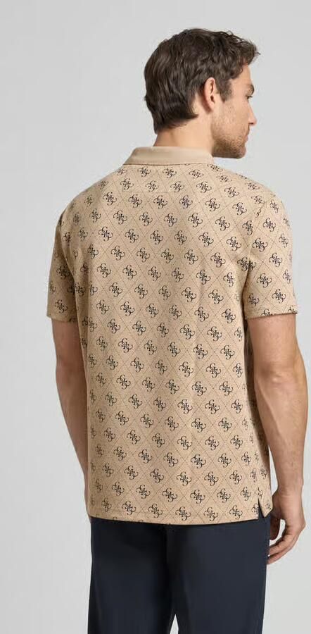 Guess regular fit poloshirt met logomotief - Foto 4