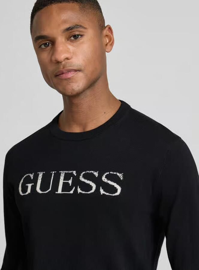 Guess Regular fit pullover in gebreide look model 'Kane' - Foto 2