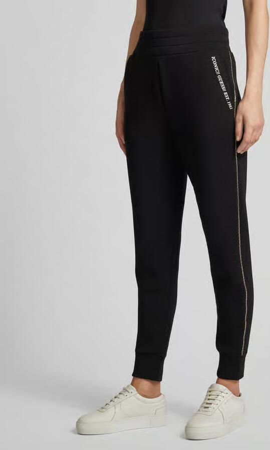 Guess Regular fit sweatpants met galonstrepen model 'SIMONNE' - Foto 2