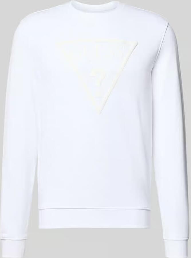 Guess regular fit sweatshirt met logodetail model 'Audley' - Foto 2