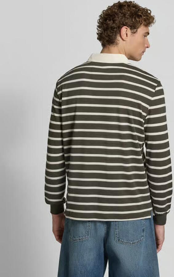 Guess Regular fit sweatshirt met polokraag model 'JACQUARD' - Foto 2