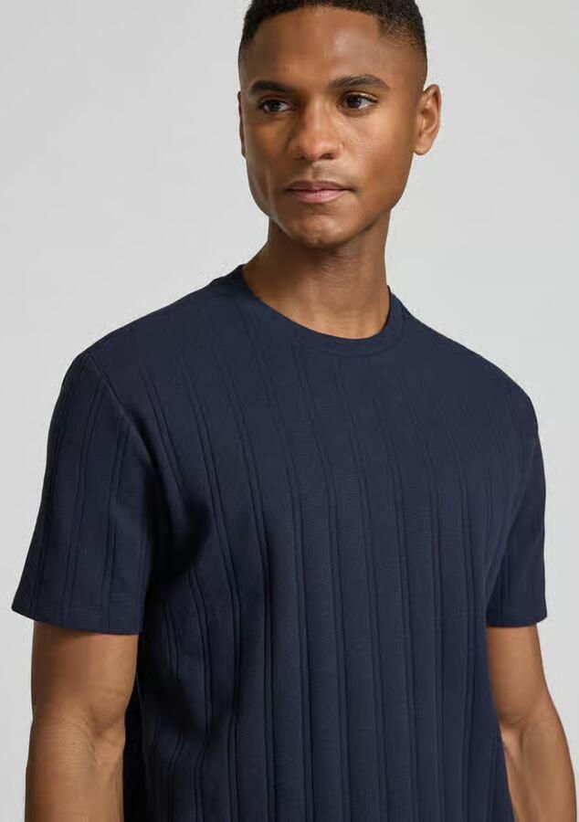 Guess regular fit T-shirt van katoen