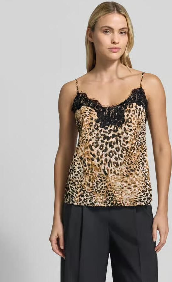 Guess Regular fit top met viscose model 'DANIELLE' - Foto 2