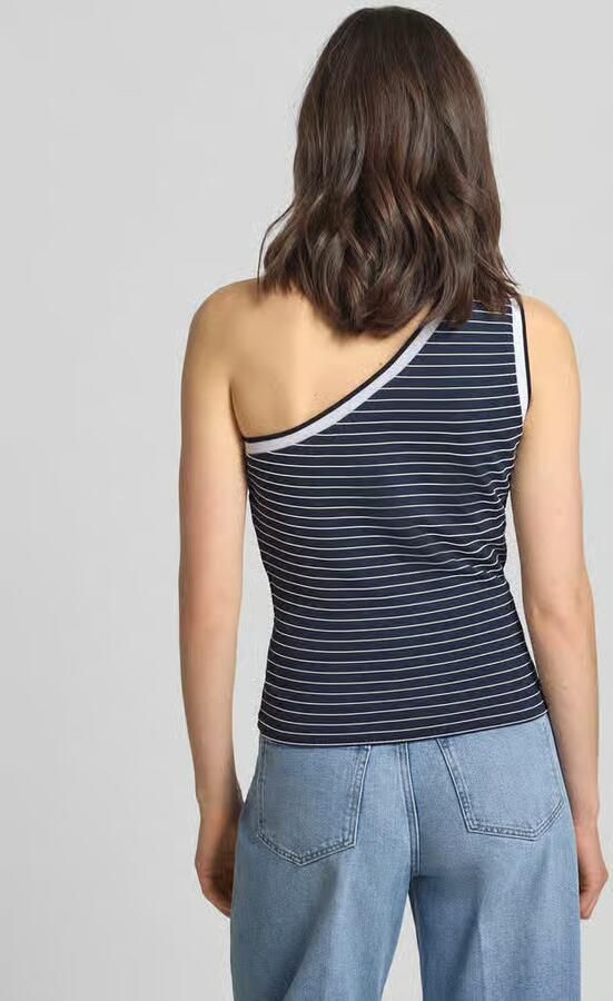 Guess regular fit top van viscosemix model 'Alphonsin' - Foto 2