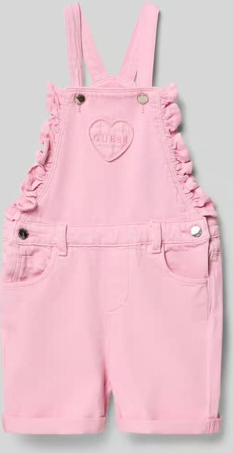 Guess regular fit tuinbroek in denimlook - Foto 2