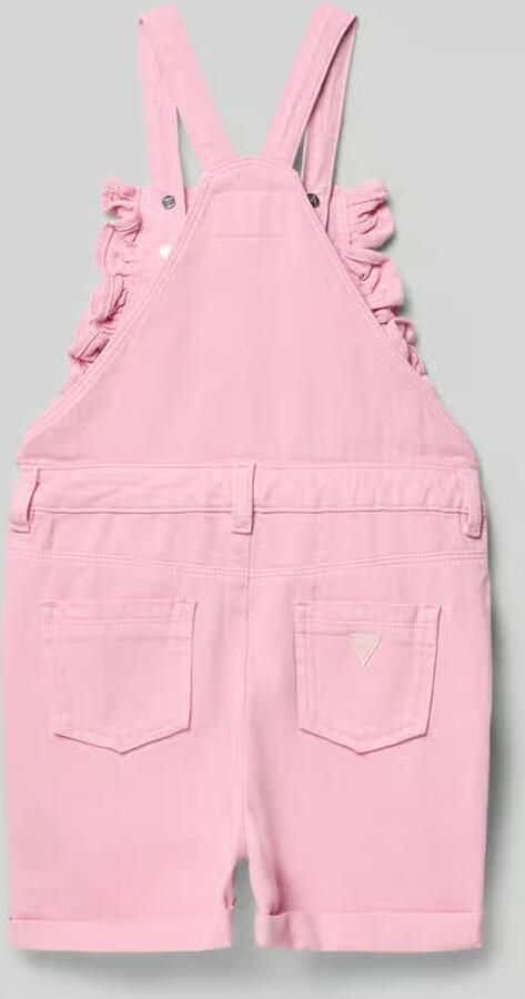 Guess regular fit tuinbroek in denimlook