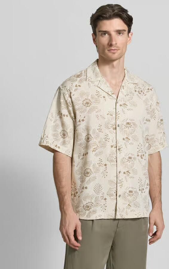 Guess regular fit vrijetijdsoverhemd met reverskraag - Foto 3