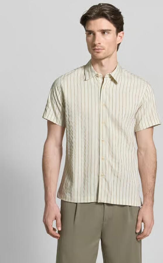 Guess regular fit vrijetijdsoverhemd met viscose model 'REDFORD' - Foto 3