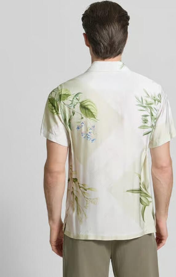 Guess regular fit vrijetijdsoverhemd van viscose - Foto 3
