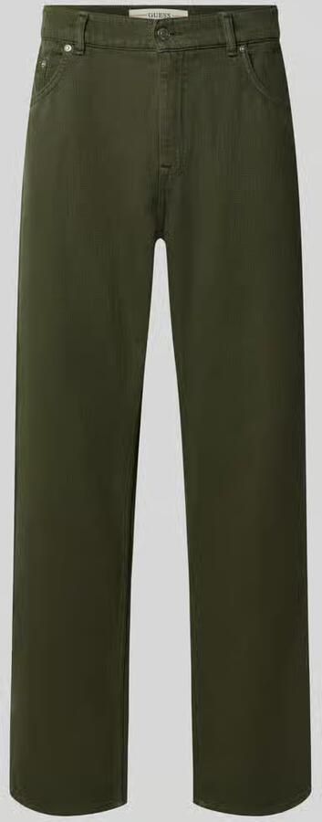 Guess relaxed fit jeans met steekzakken model 'DAMON'
