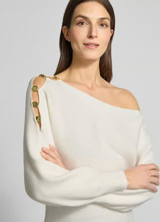 Guess Relaxed fit pullover van viscosemix model 'Jamia' - Foto 2