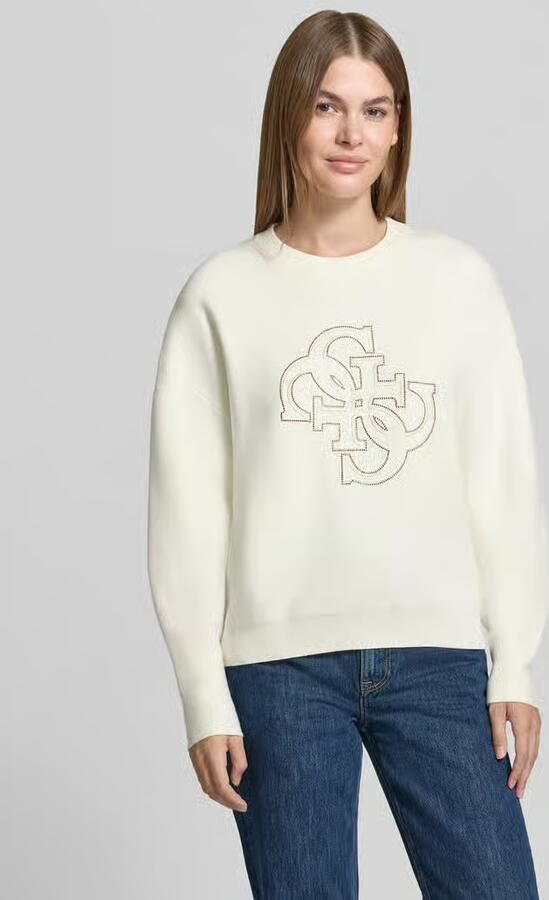 Guess Shirt met lange mouwen met cut-out model 'EVELYN' - Foto 3