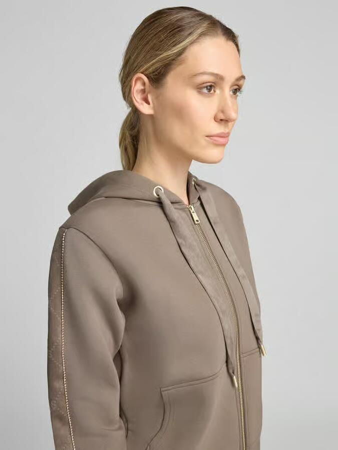 Guess relaxed fit sweatjack met viscose