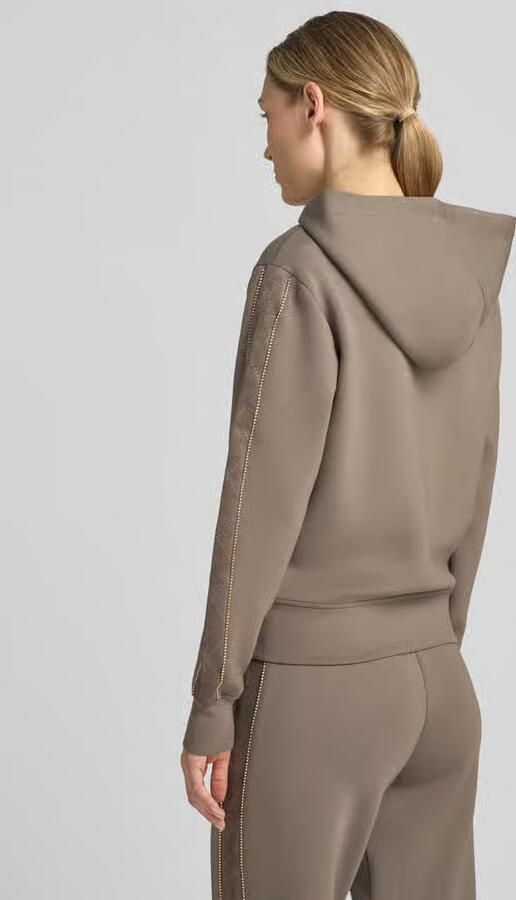 Guess relaxed fit sweatjack met viscose - Foto 3