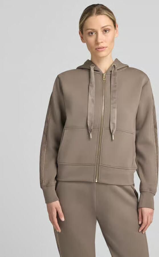 Guess relaxed fit sweatjack met viscose - Foto 2