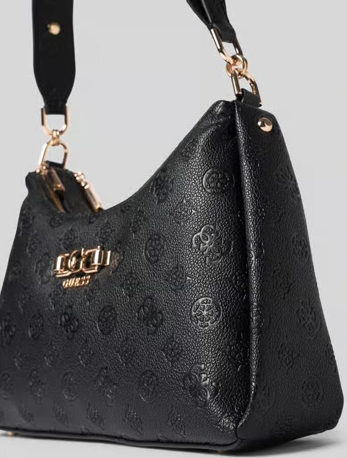Guess Schoudertas in leerlook met logodetail model 'Anise'