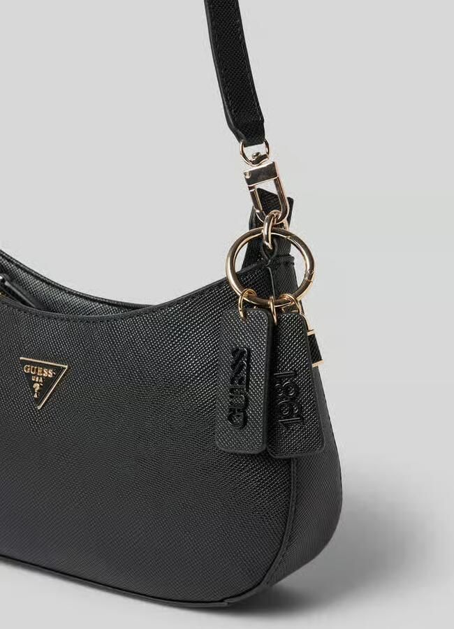 Guess Handtas met labelapplicaties model 'NOELLE II'