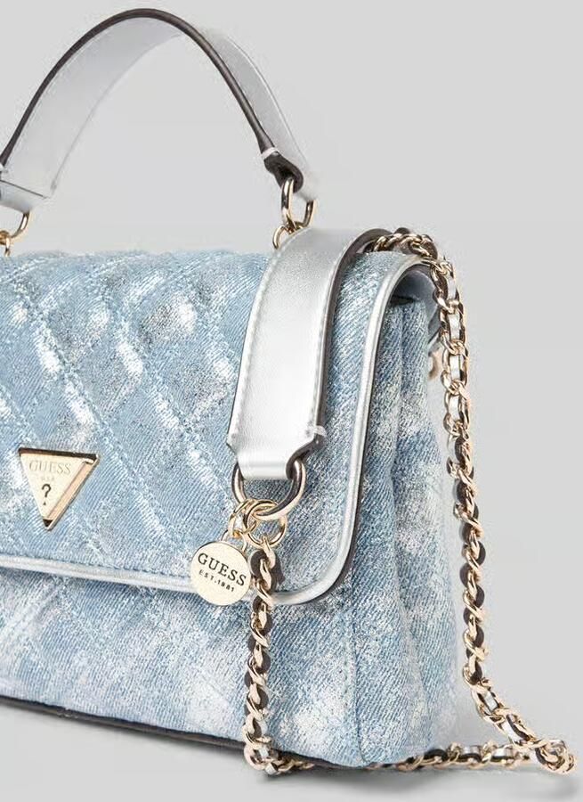 Guess Schoudertas in stiksels model 'GIULLY'