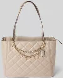 Guess schoudertas met kettingdetail model 'LIBBY NOEL TOTE'