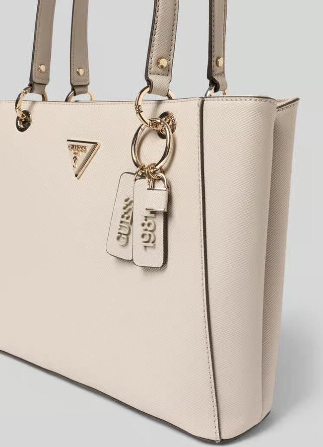 Guess schoudertas met labelapplicatie model 'NOELLE II'